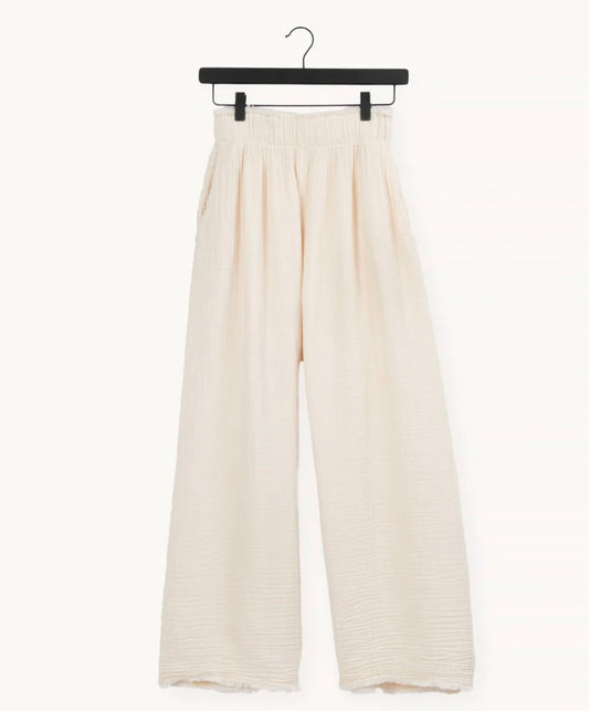 POKOLOKO - 
Crinkle Palazzo Pants