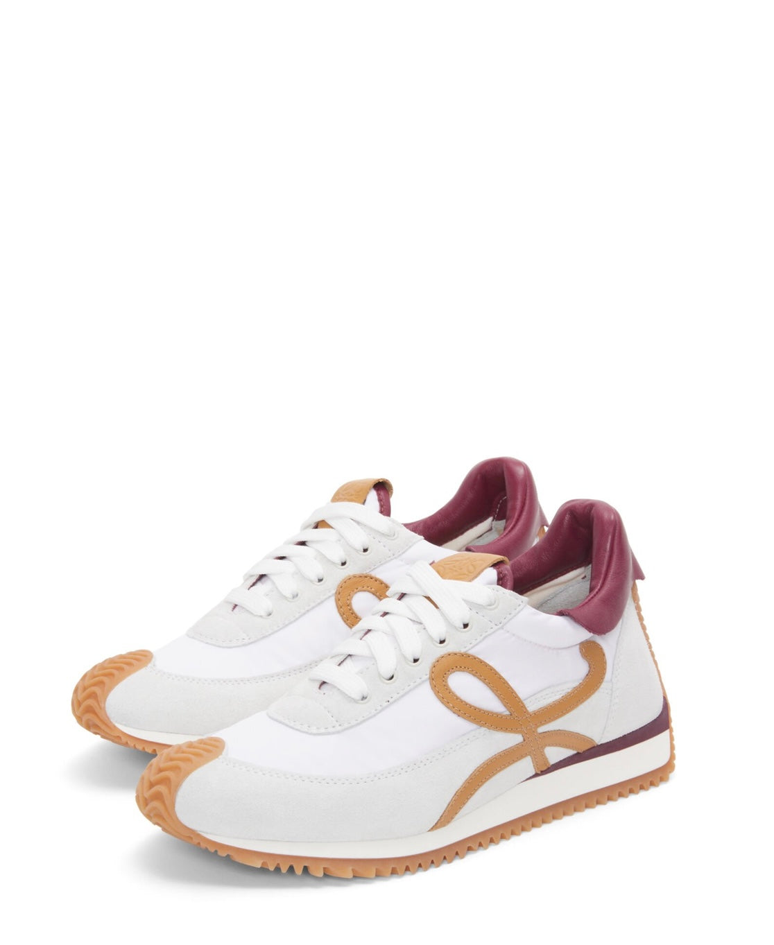LOEWE - flow runner in mix nylon and suede
