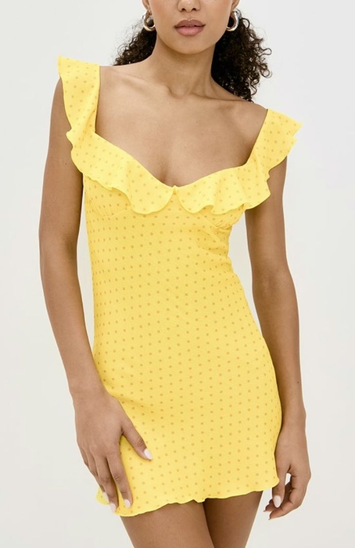 Bella Venice Joya Polka Dot Mini Dress