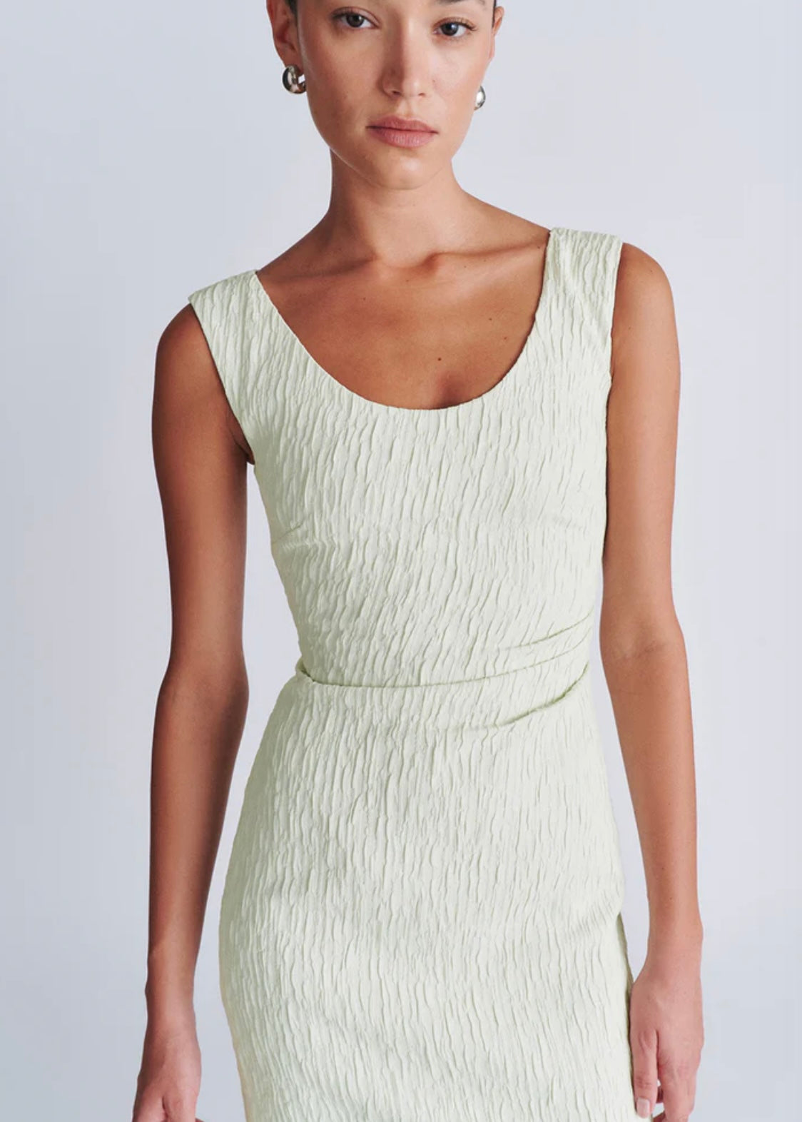 ANNA QUAN - OLIVIA DRESS (PISTACHIO)