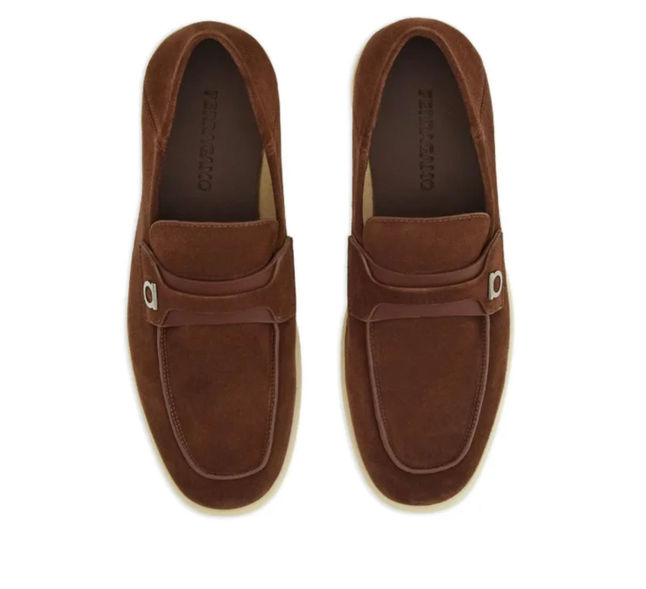 FERRAGAMO
Suede Deconstructed Loafers