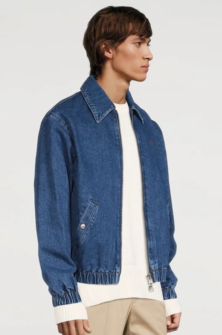 AMI PARIS
Ami De Coeur Denim Jacket