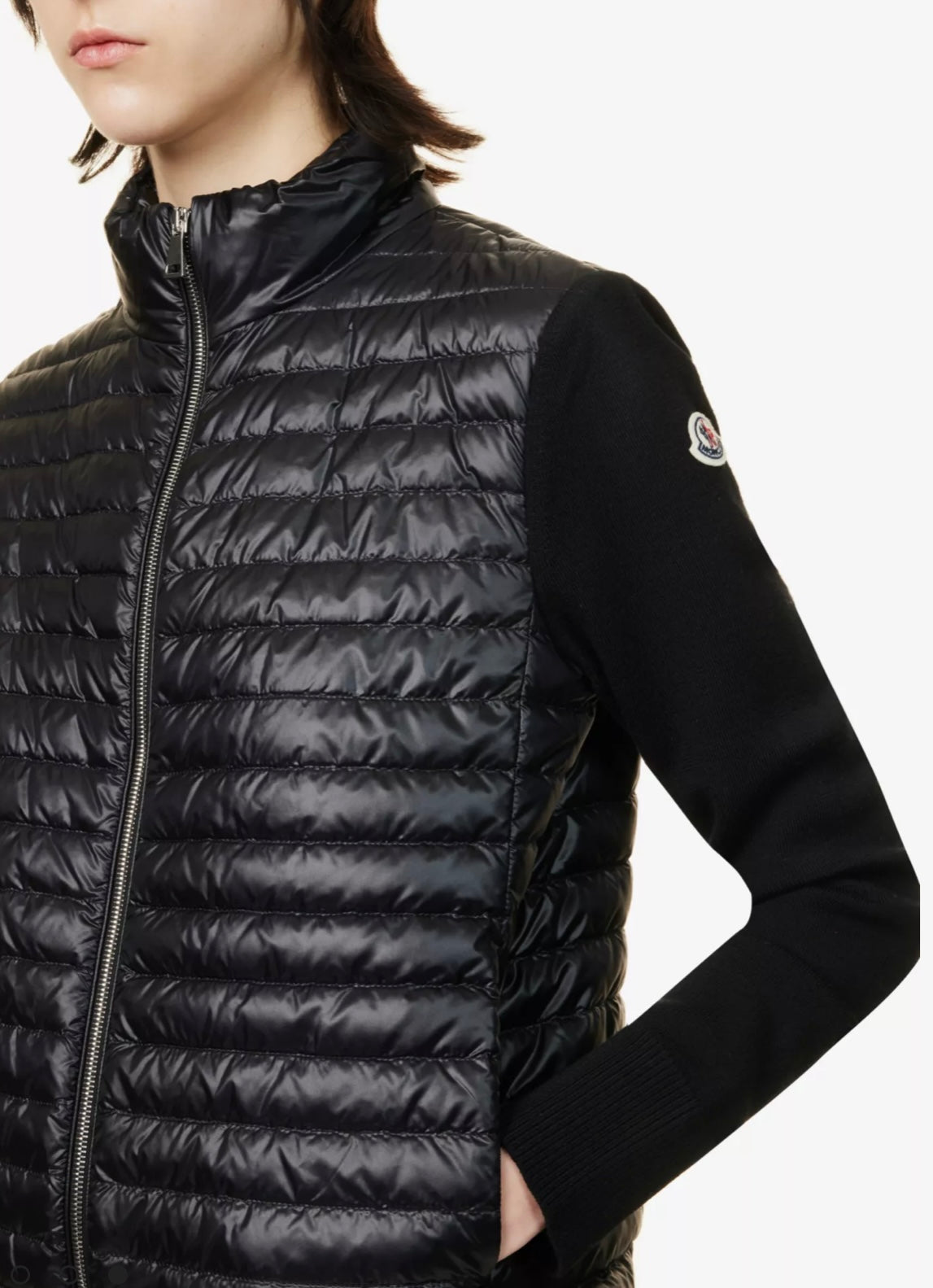 MONCLER
High-neck quilted shell-down jacket