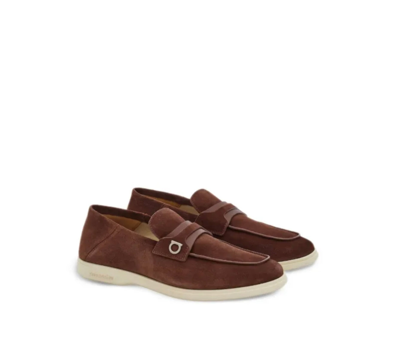 FERRAGAMO
Suede Deconstructed Loafers