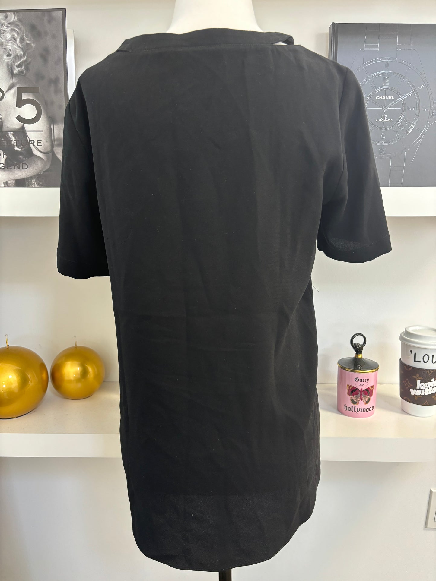 Tibi TShirt with Neck Cut Outs