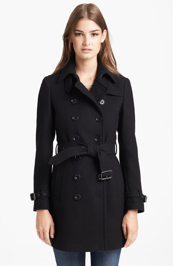 Burberry -  wool peacoat