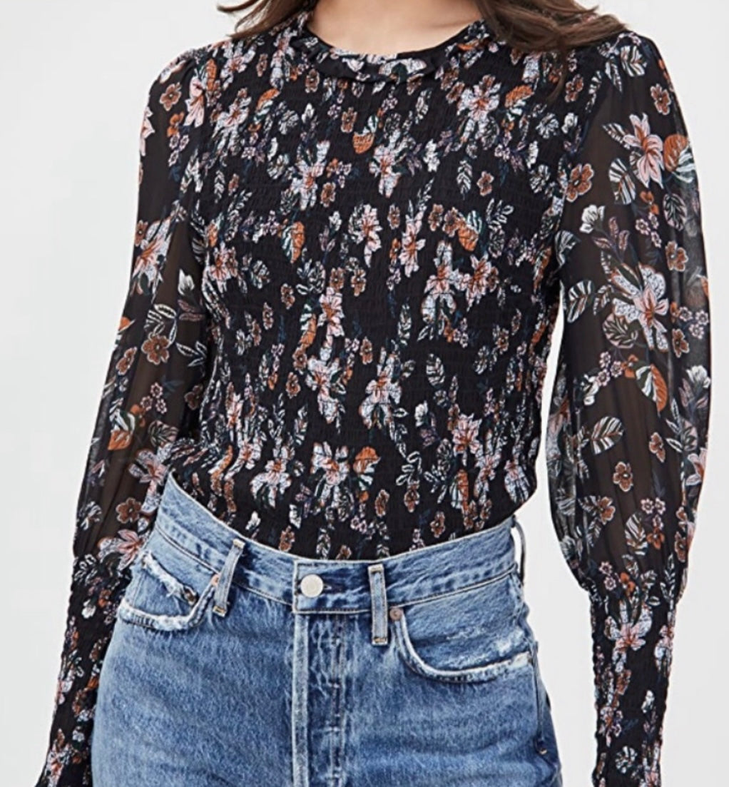 VERONICA BEARD blouse with floral print