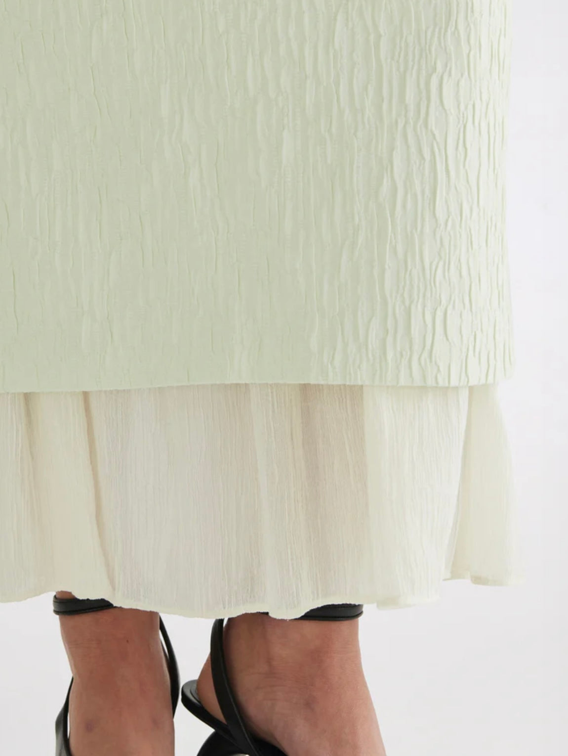 ANNA QUAN - OLIVIA DRESS (PISTACHIO)
