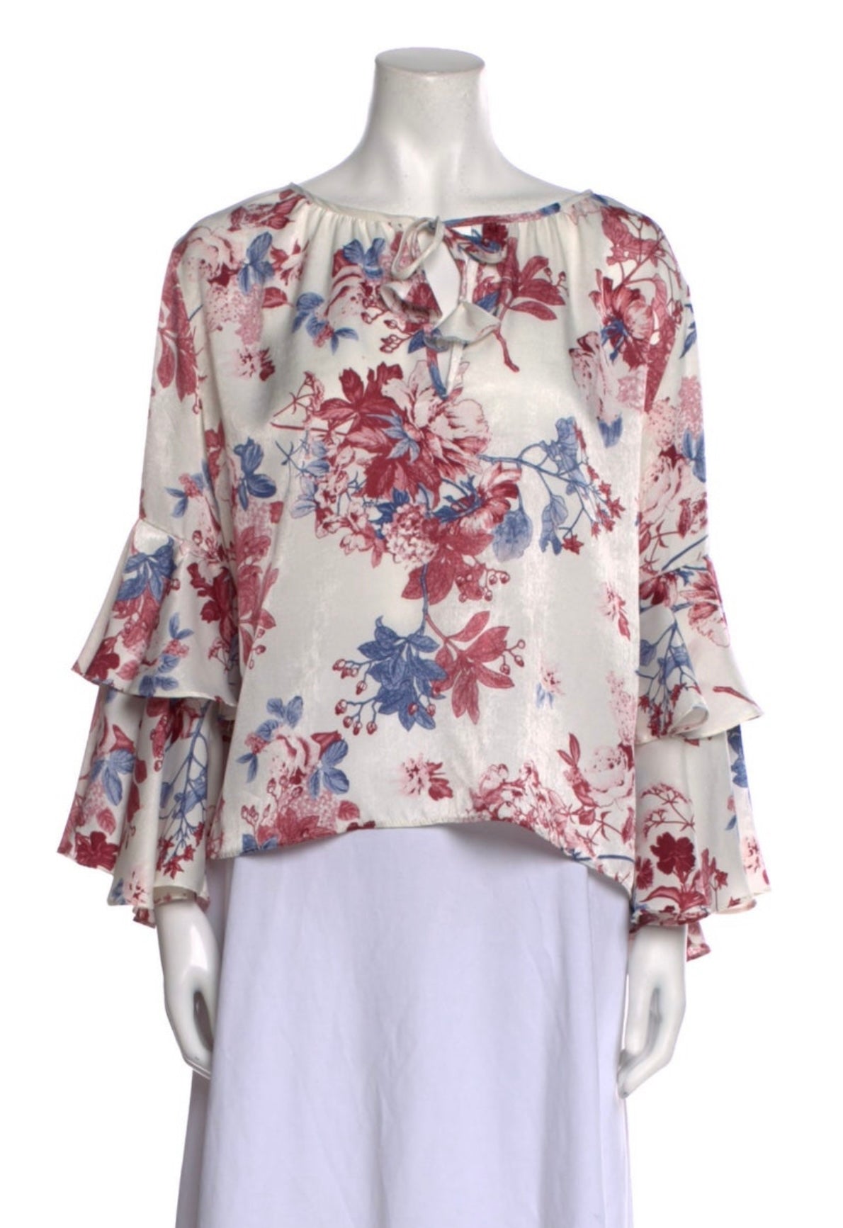 MISA LOS ANGELES - FLORAL PRINT BLOUSE