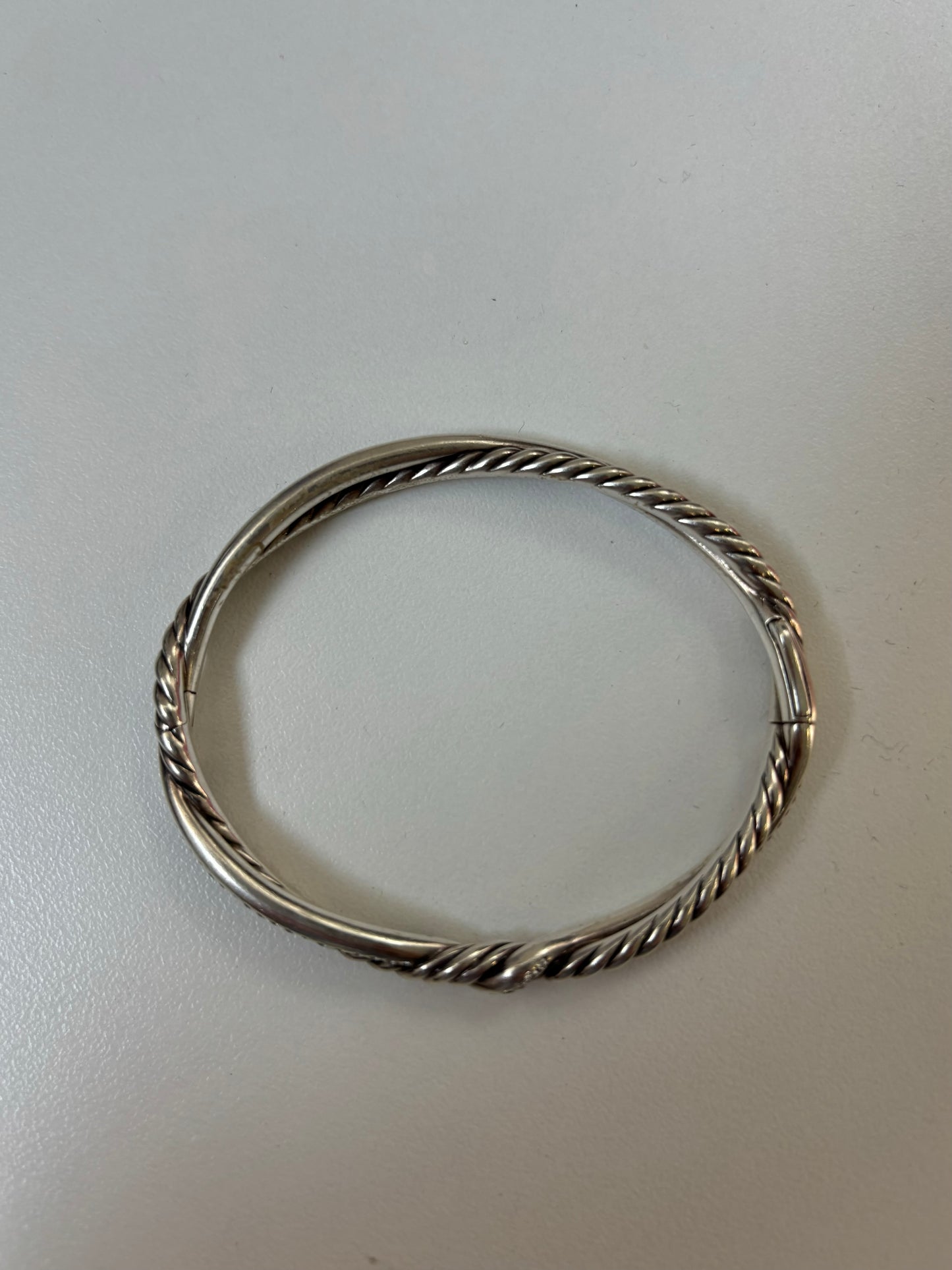 David Yurman Diamond Crossover Bangle