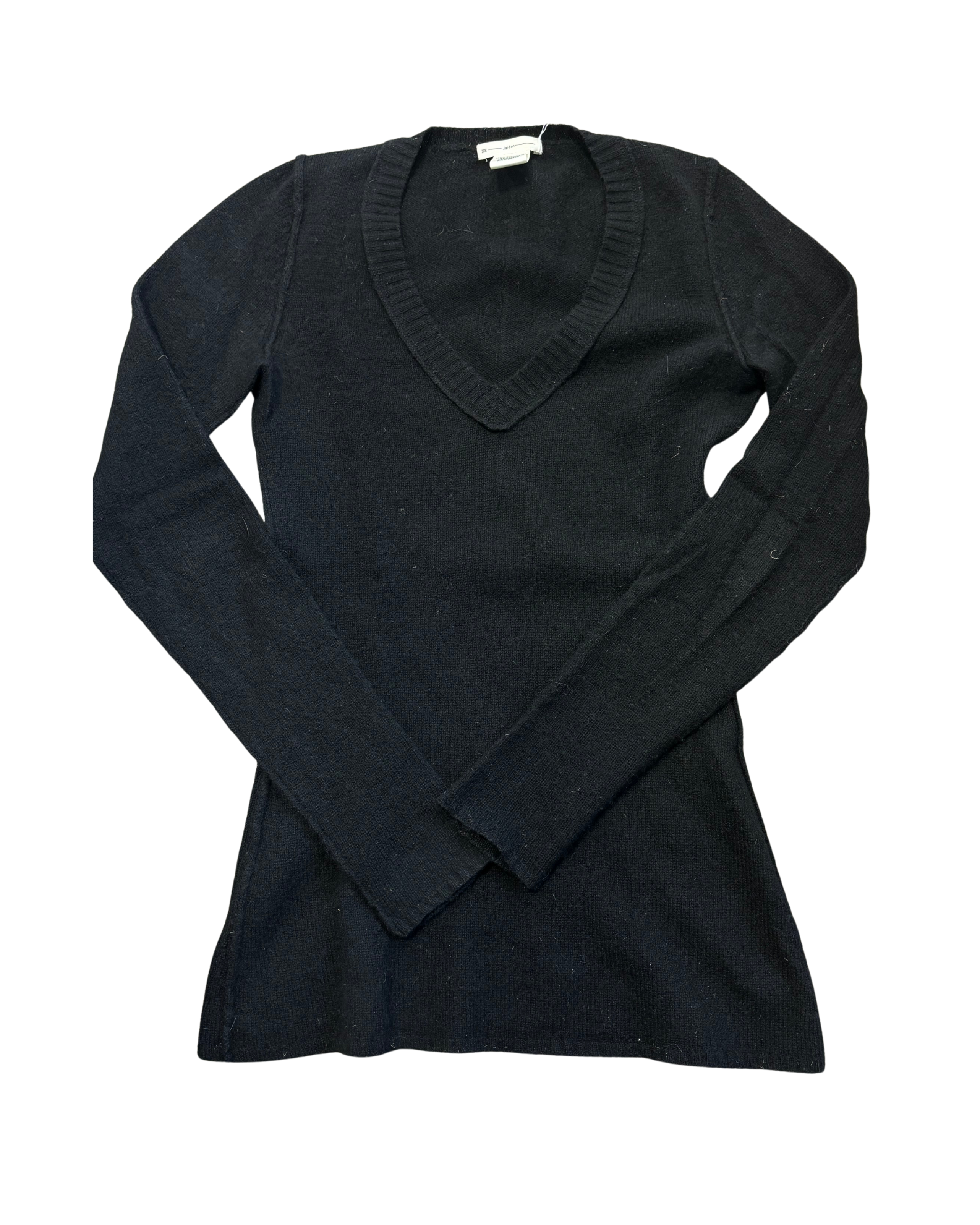 JAIDAN v neck cashmere sweater