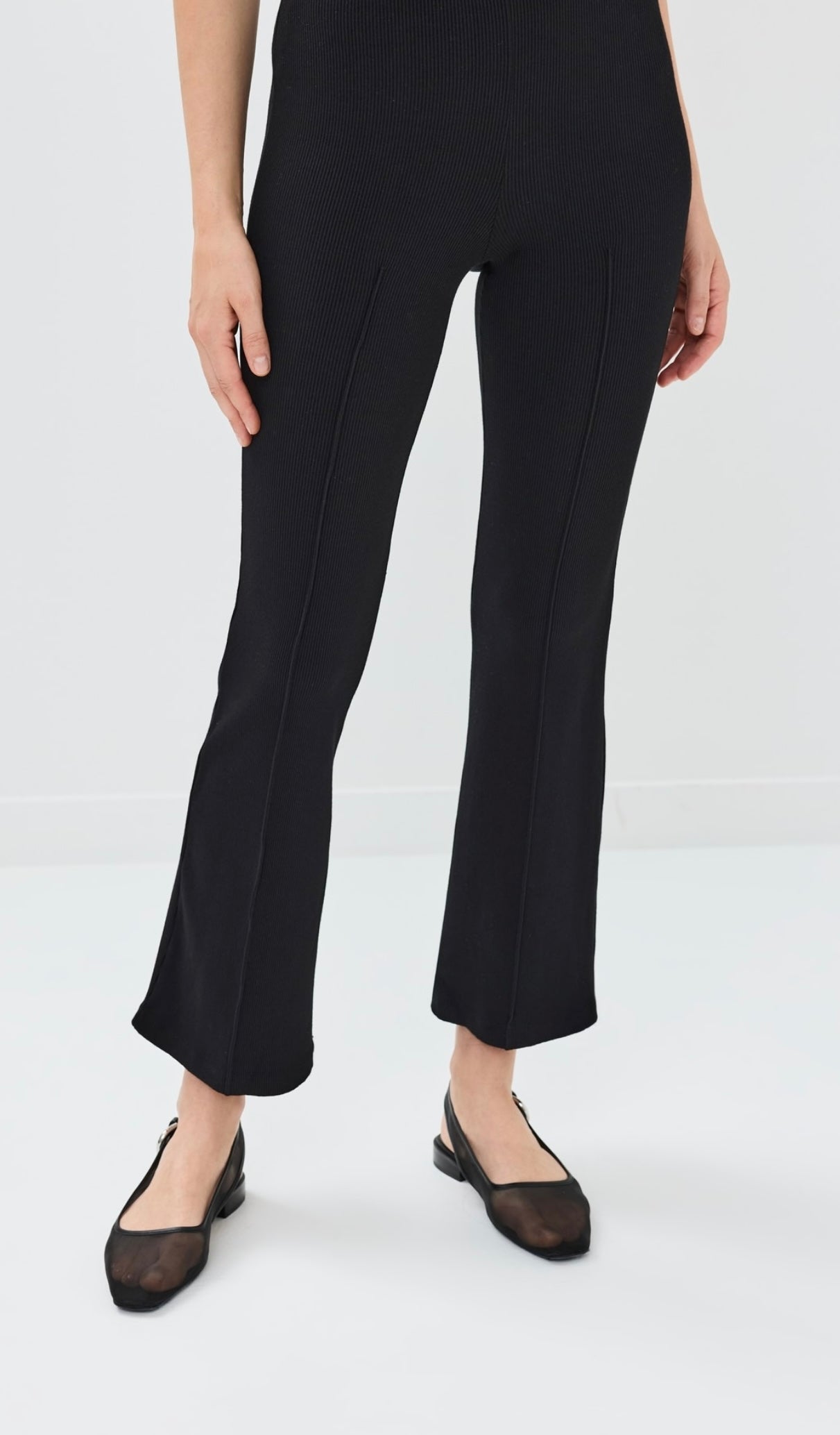 DONNI.
The Rib Kick Flare Pants