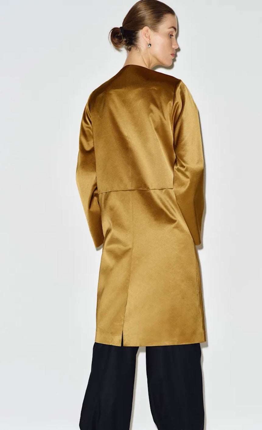 Reformation - Stella Satin Coat