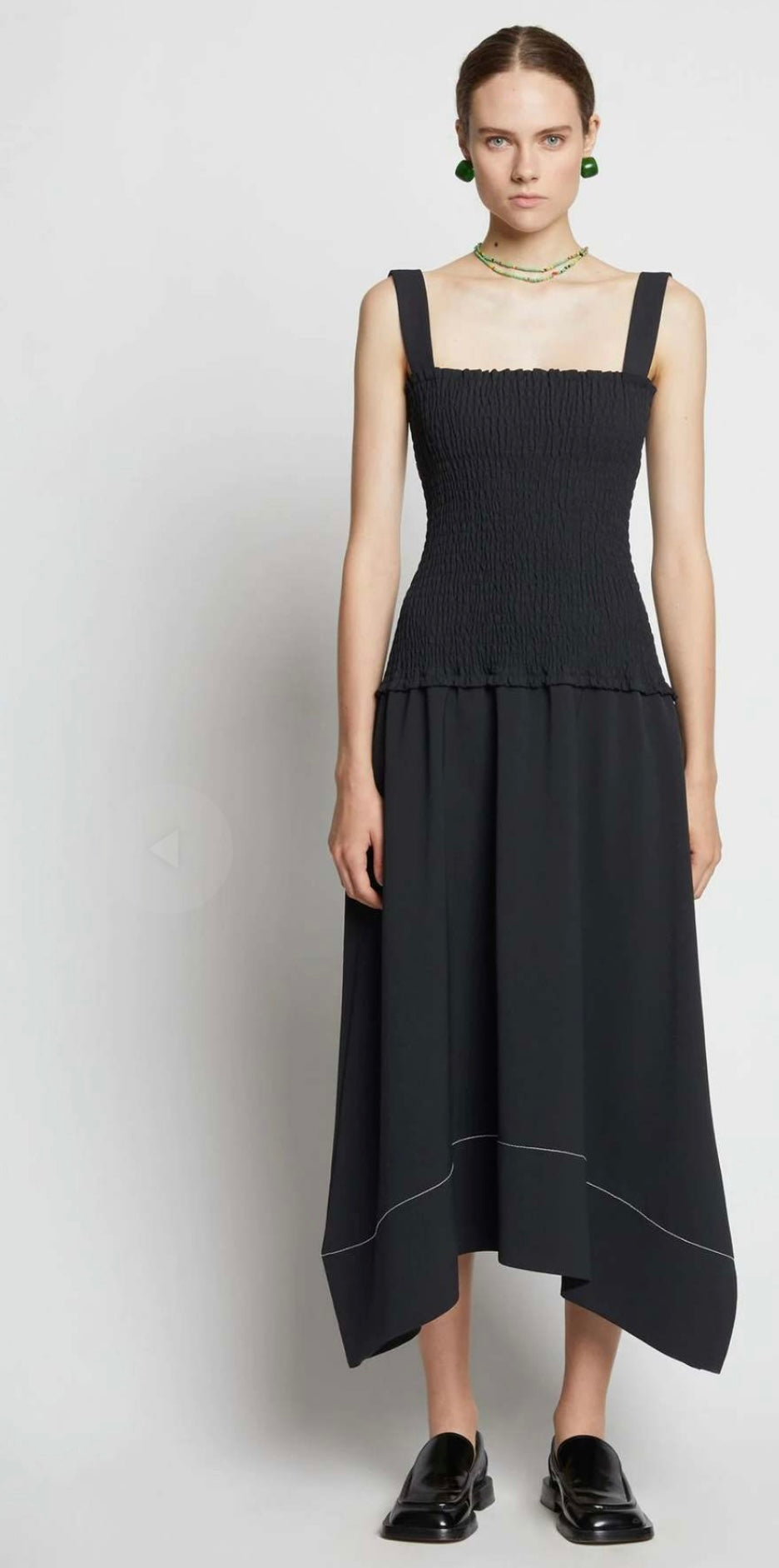 ROENZA SCHOULER- Smoked Midi Dress