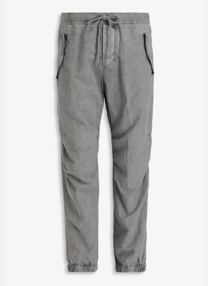 James Perse Faded Grey Heavy Cargo Pants