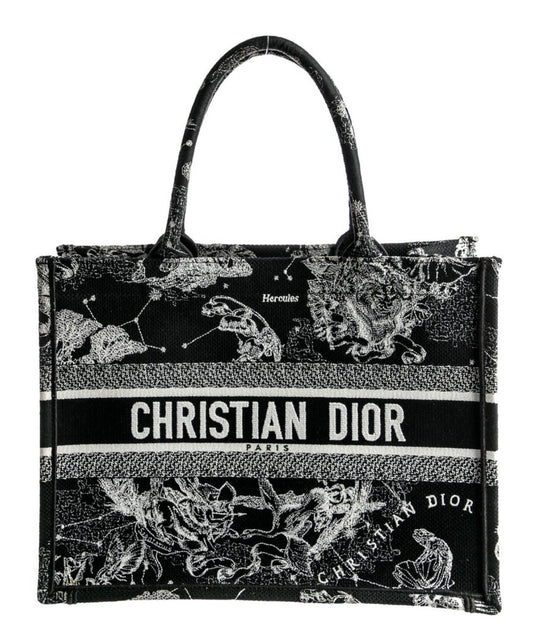 DIOR - Medium Toile De Jouy Zodiac Book Tote