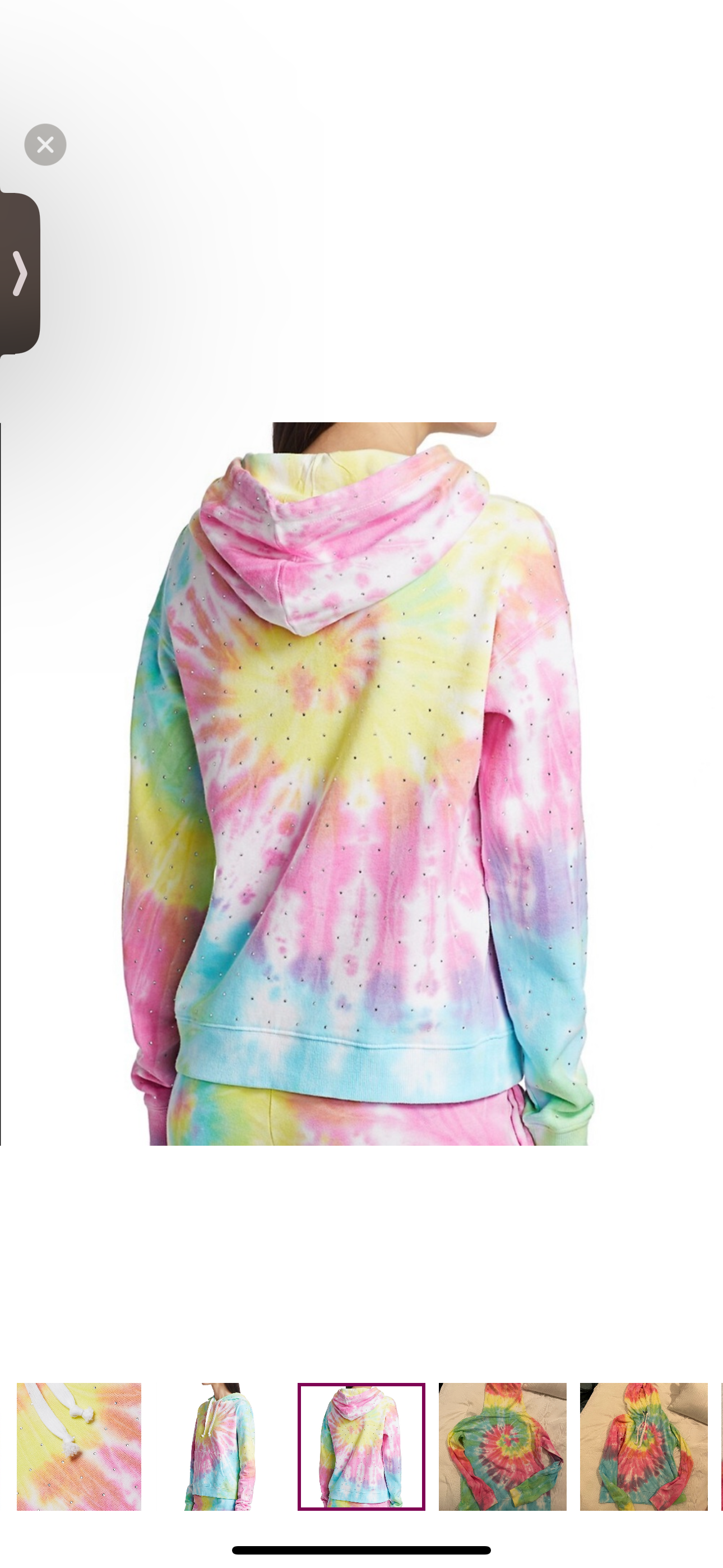 Generation Love Tie Dye Hooded Sweatshirt