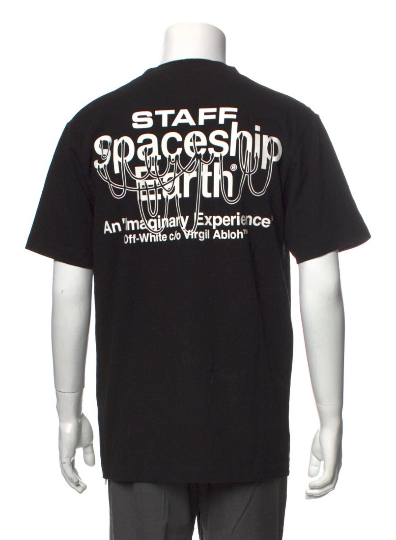 OFF-WHITE “spaceship earth” STAFF T-SHIRT