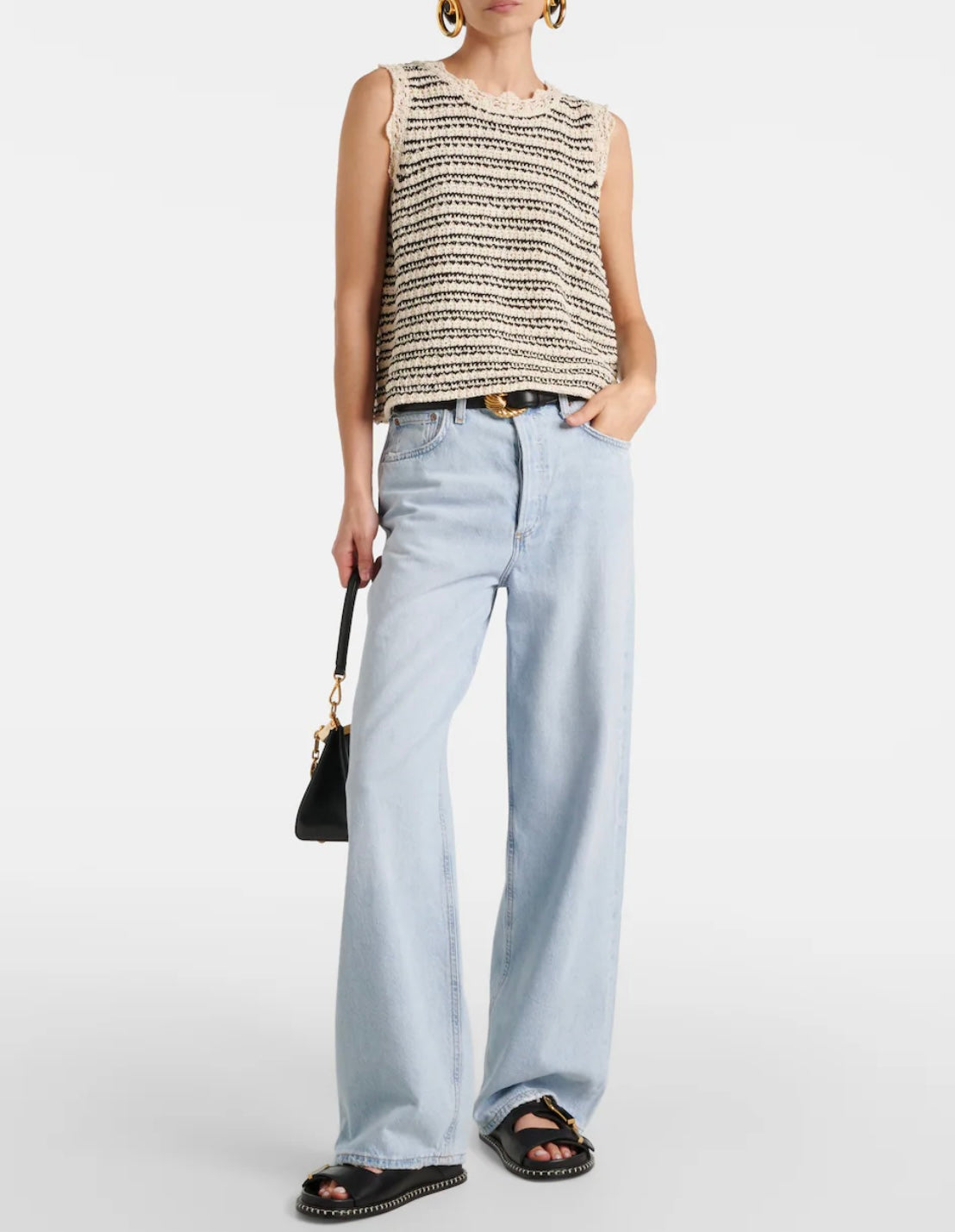 VELVET - Sophie Stripe Top