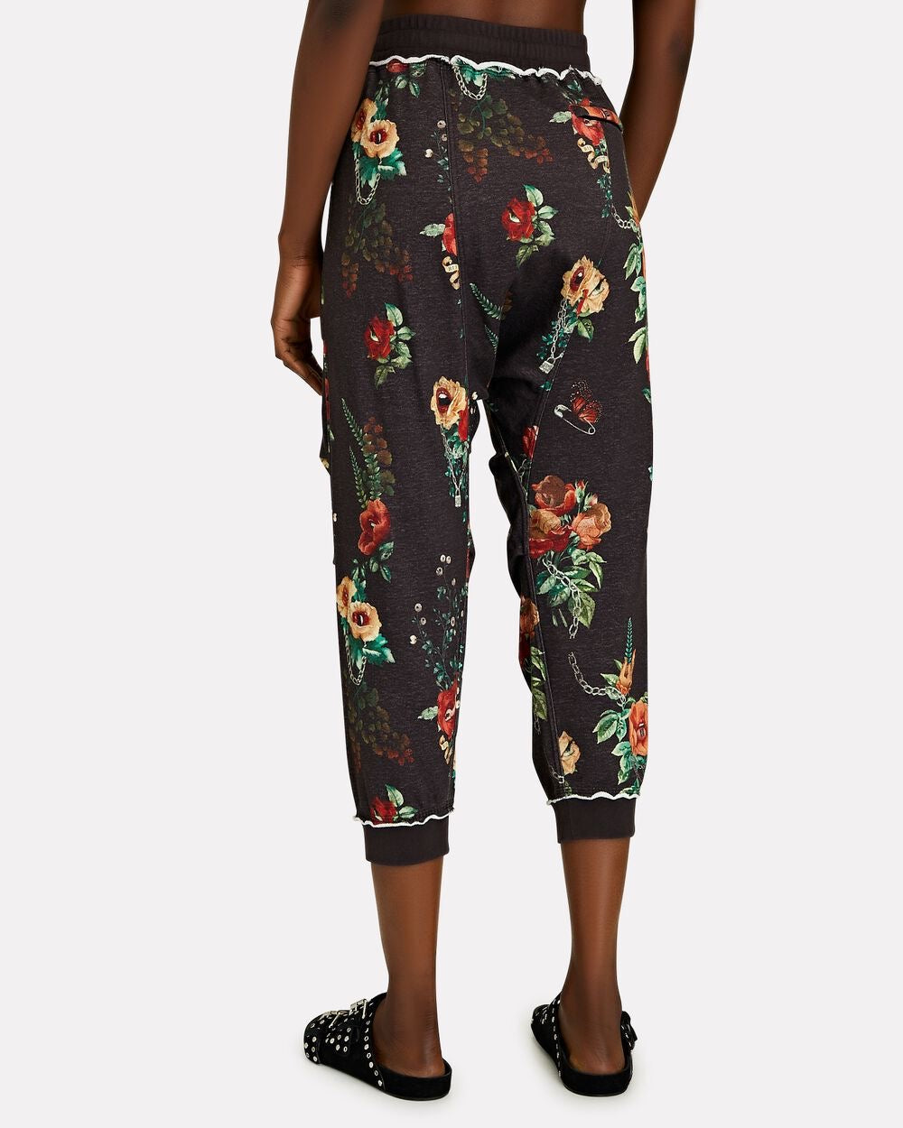R13 floral harem sweatpants
