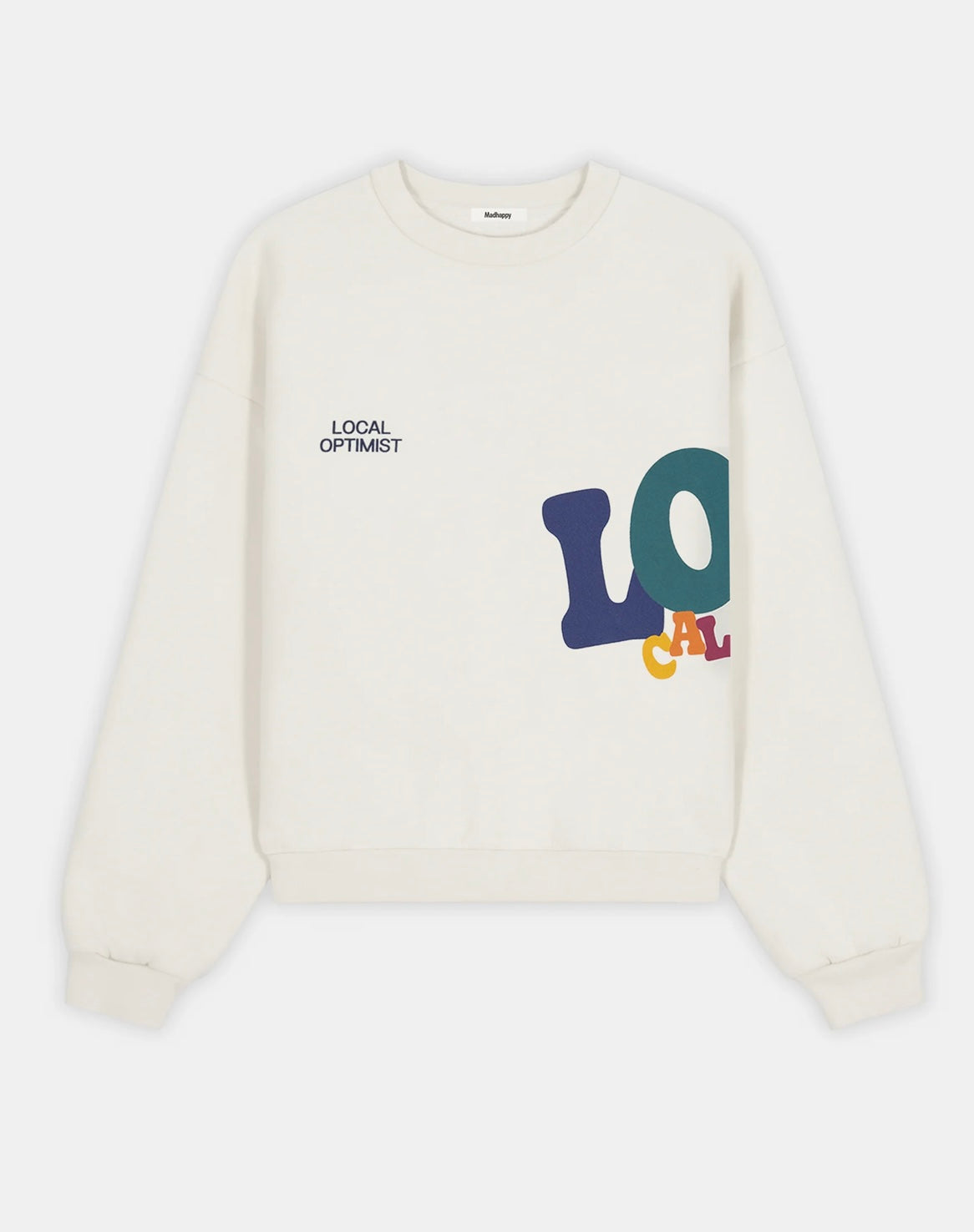 MADHAPPY - Local Optimist Fleece Crewneck