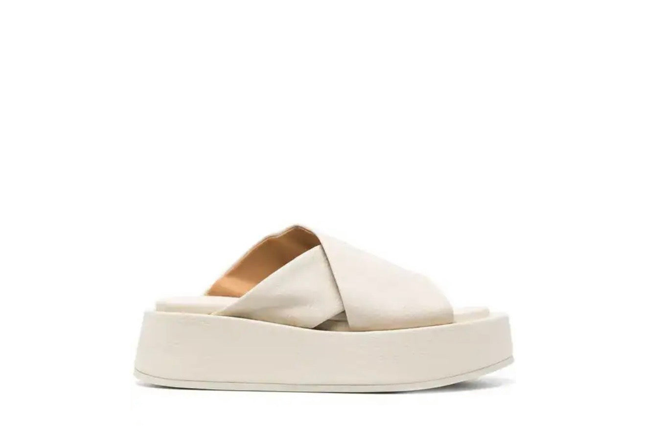 MARSÈLL 
60mm Cross-Strap Platform Sandals
