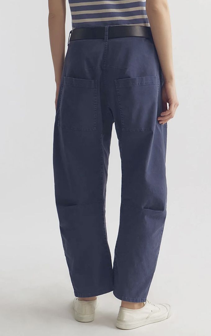 Nili Lotan Navy Shon Pants