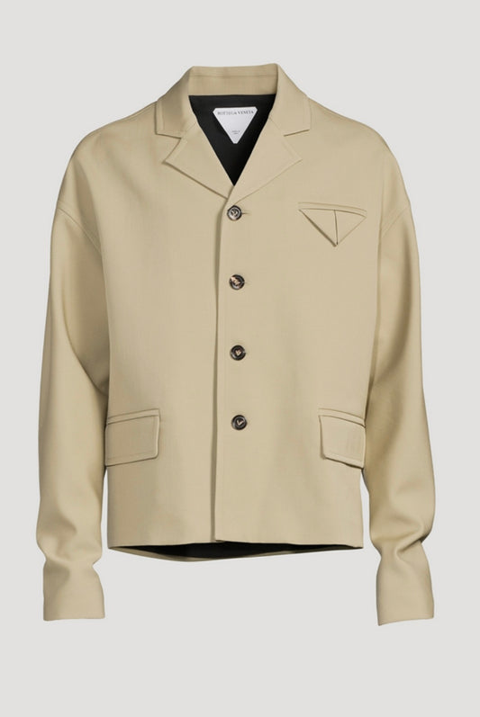 BOTTEGA VENETA
Grain De Poudre Wool Stretch Jacket