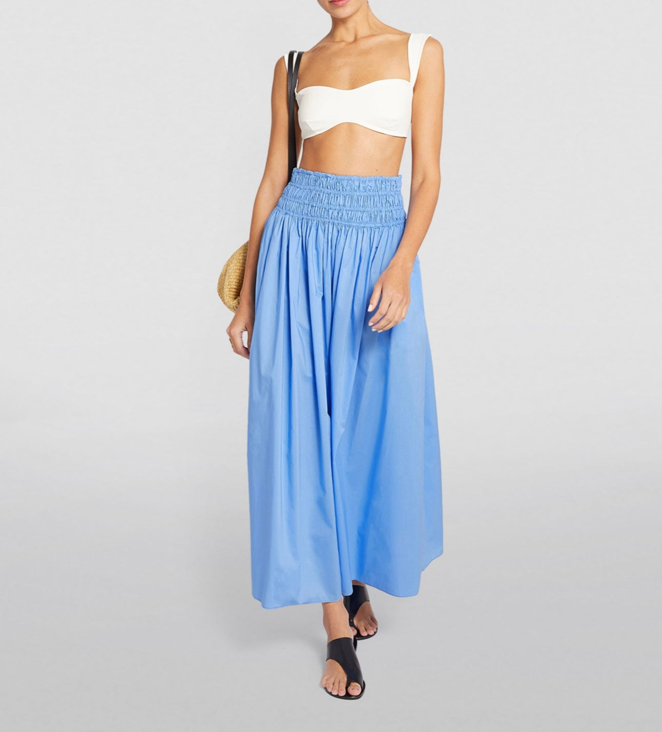 MATTEAU
The Shirred Set (skirt & top)