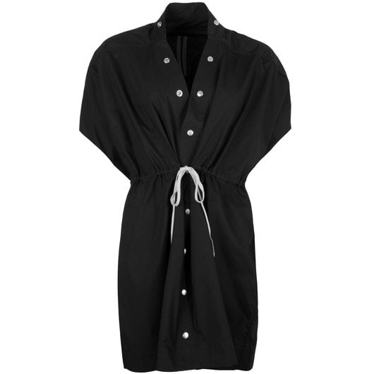 Rick Owens - Black Drawstring Dress