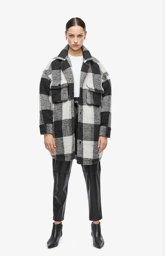 Anine Bing - Maeve Buffalo Check Jacket