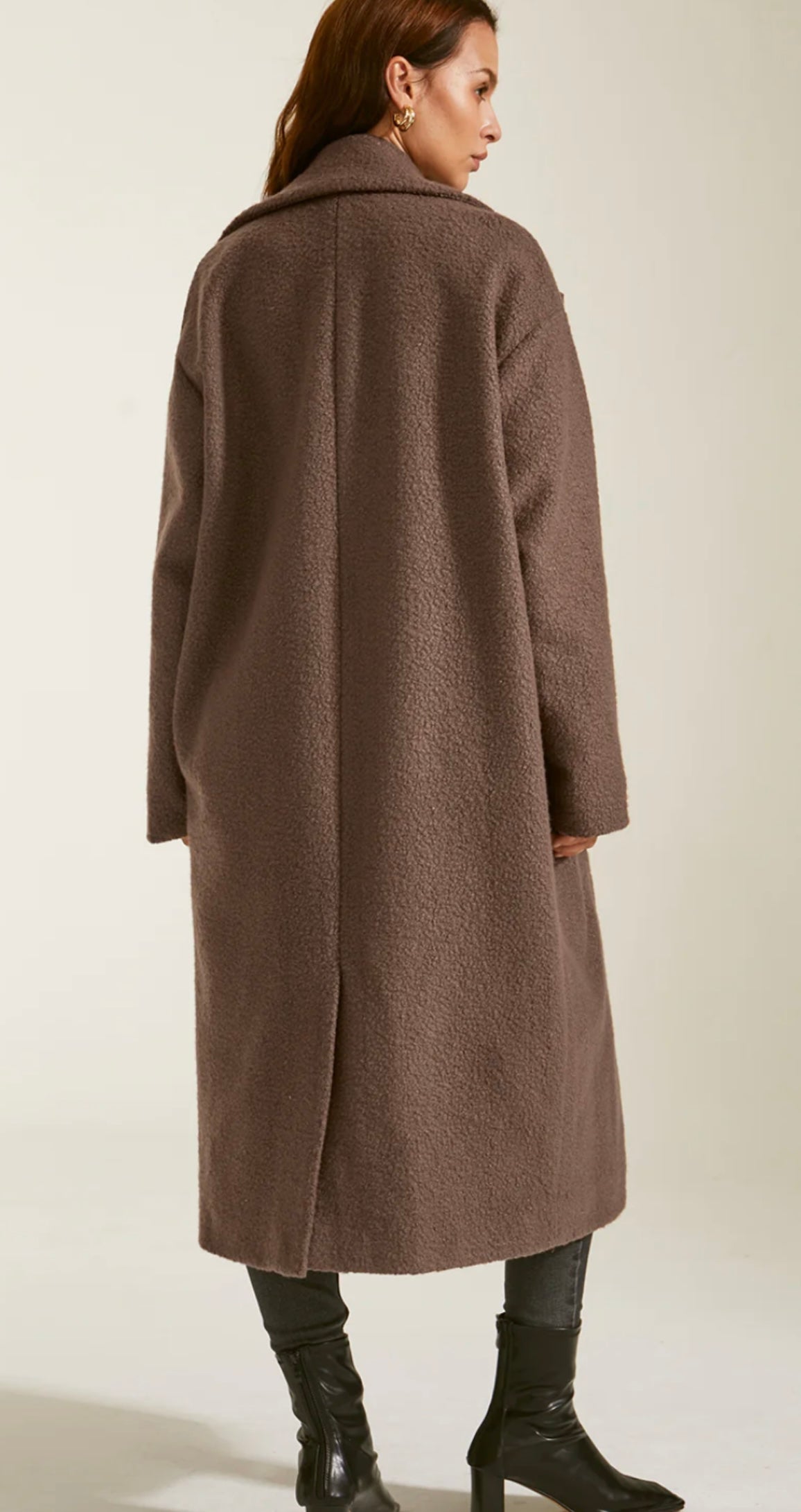 COMMENSE- Essential Long Wool Coat
