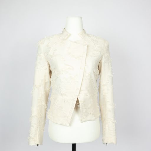 Madame Wolf Blazer with Frill Design