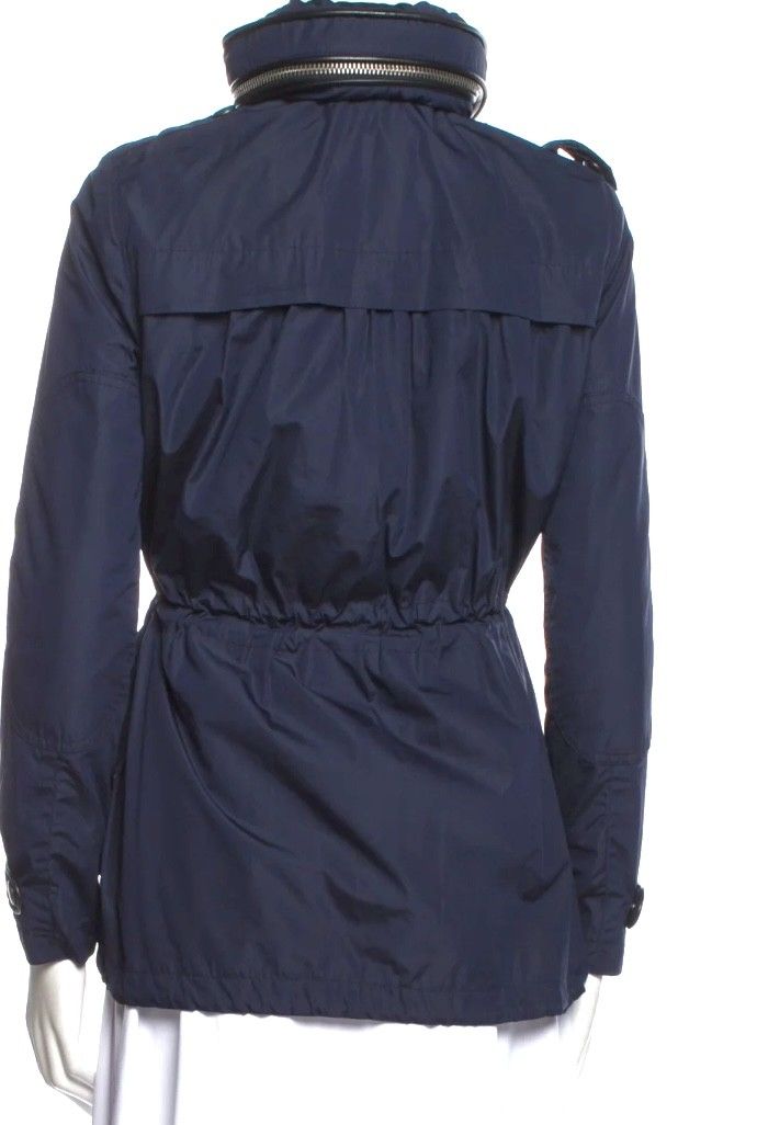 Burberry Brit Short Coat with Zip Up Hood