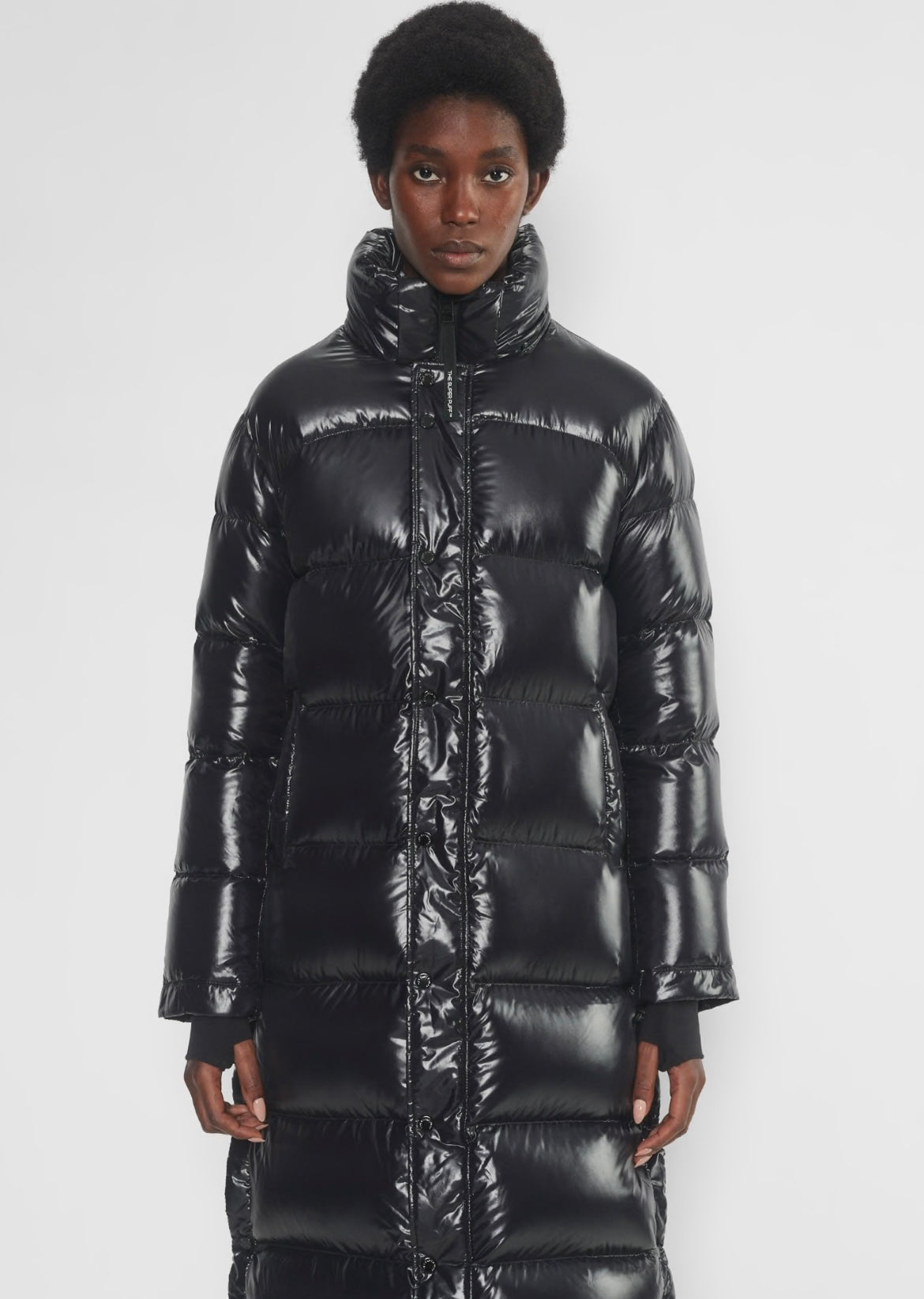 The Super Puff - 
The Super Puff Long hi-gloss Jacket