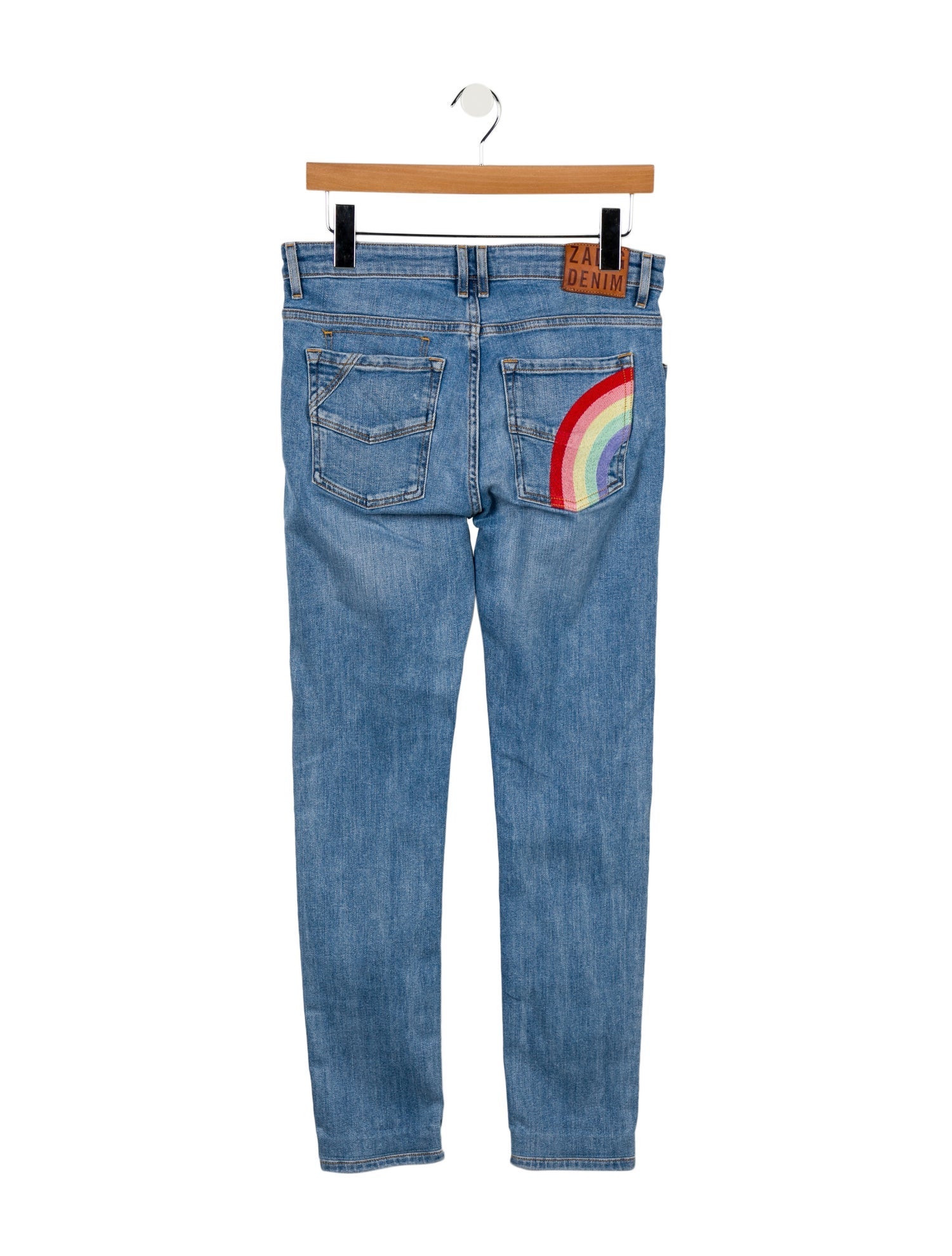 Zadig & Voltaire Skinny Jeans with Rainbow