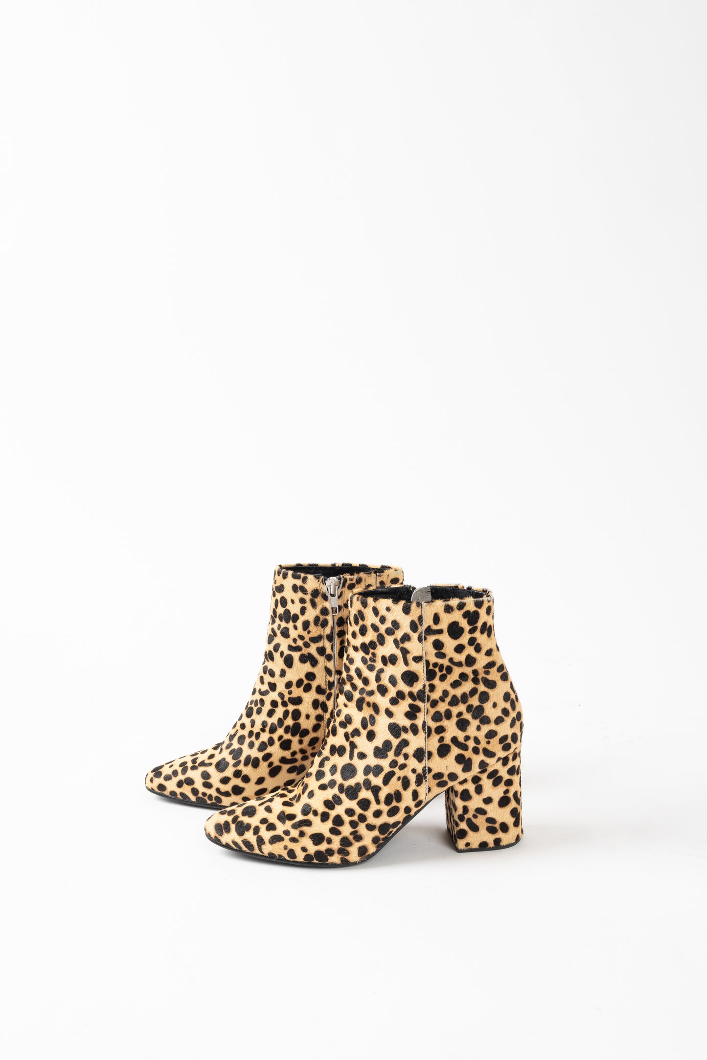 Jimmy Choo Leopard Print High Heel Boots