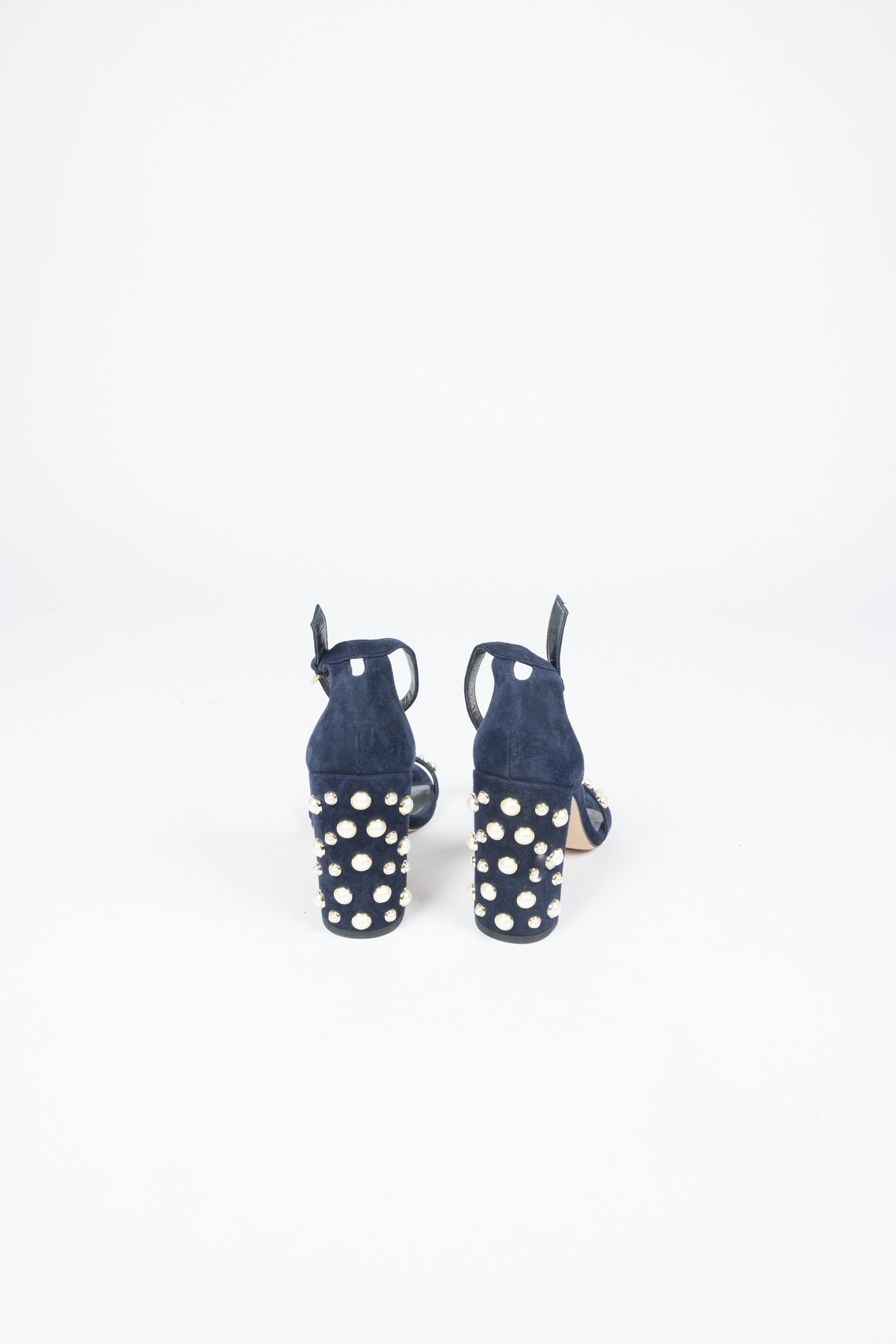 Stuart Weitzman Velvet Heels