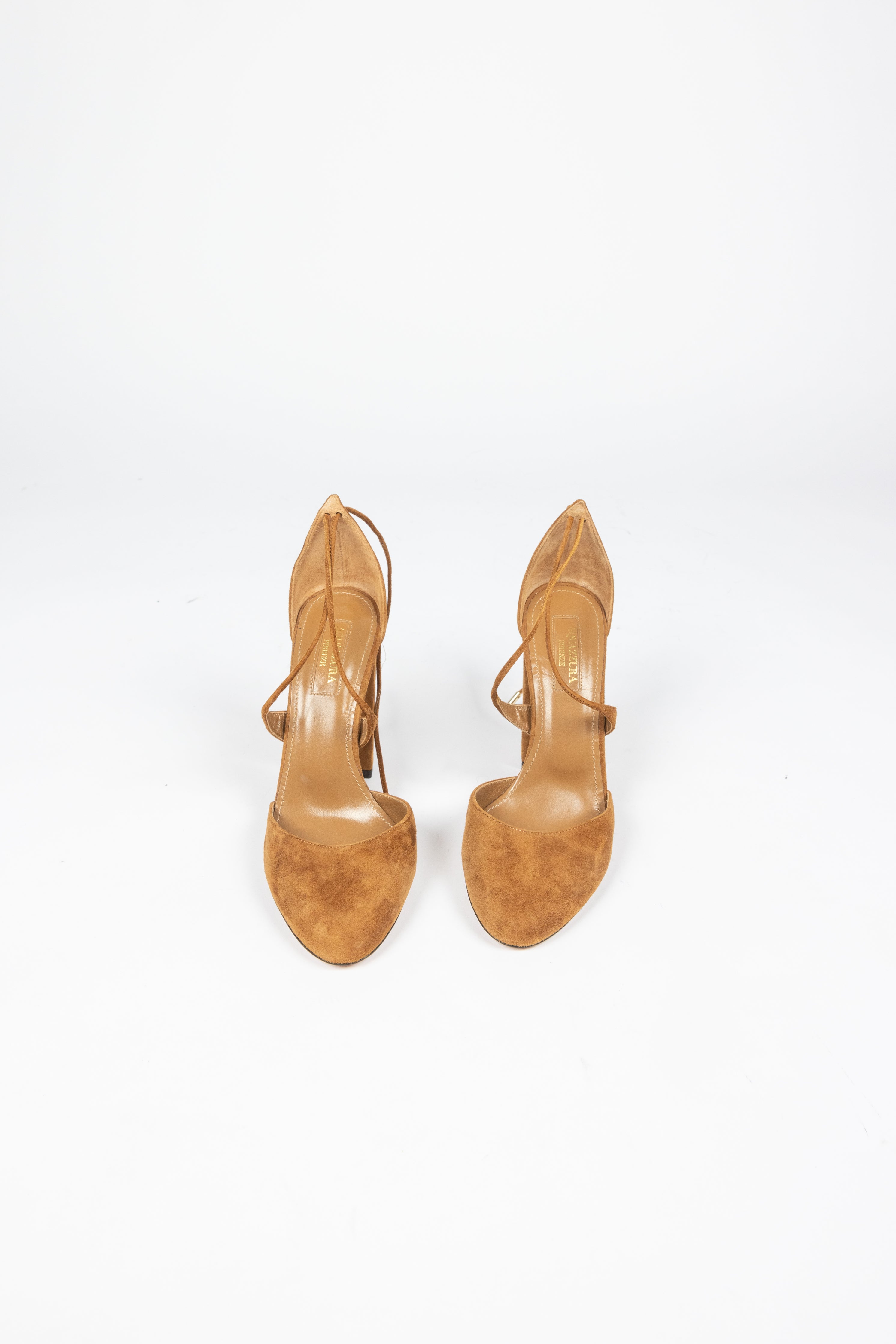 Aquazzura Suede Heels