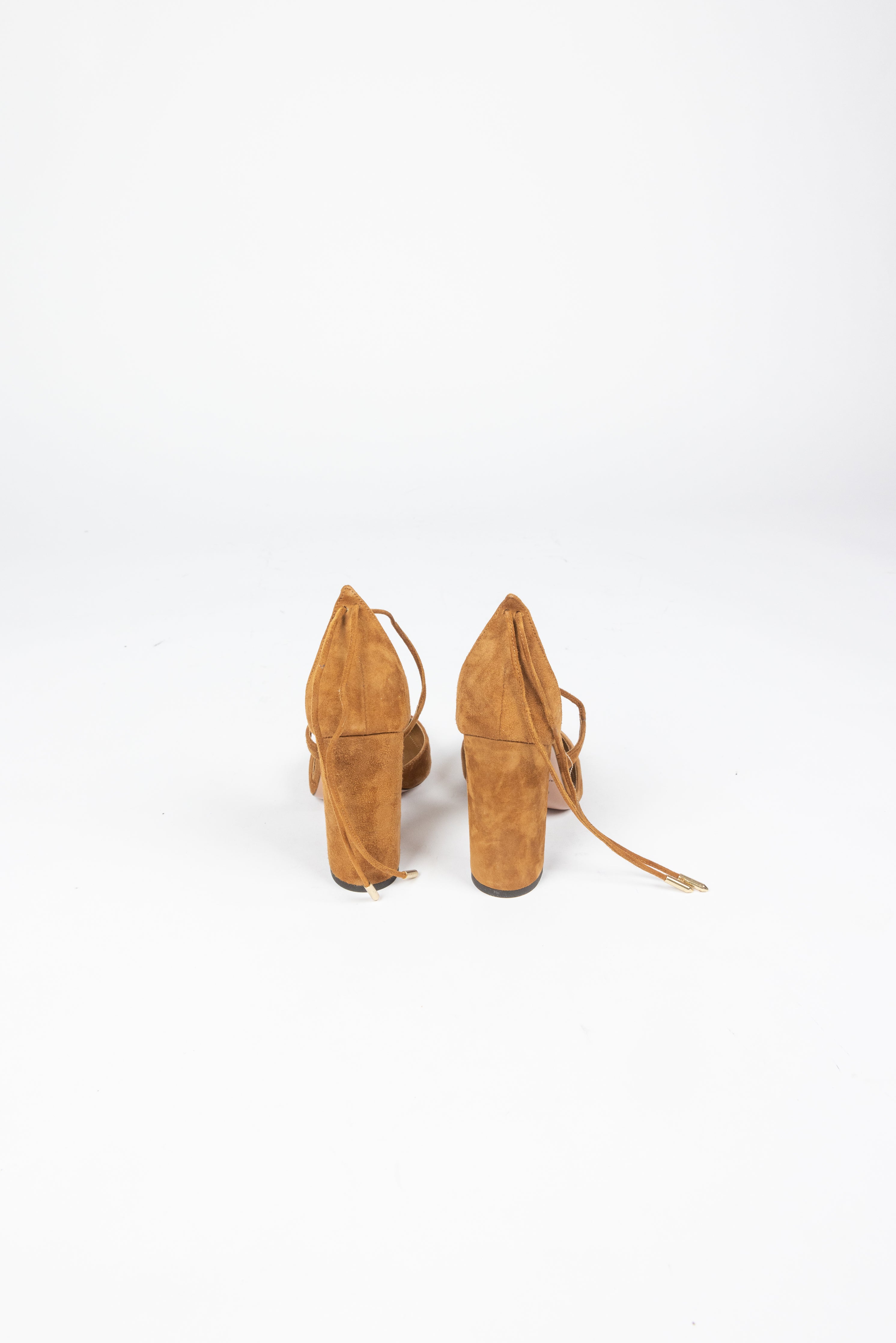 Aquazzura Suede Heels