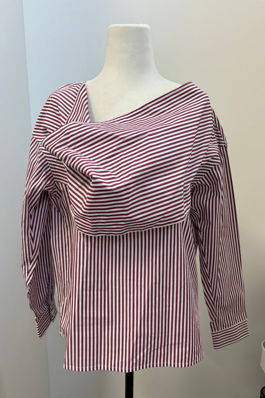 T. Line by Trouvaille Striped Blouse