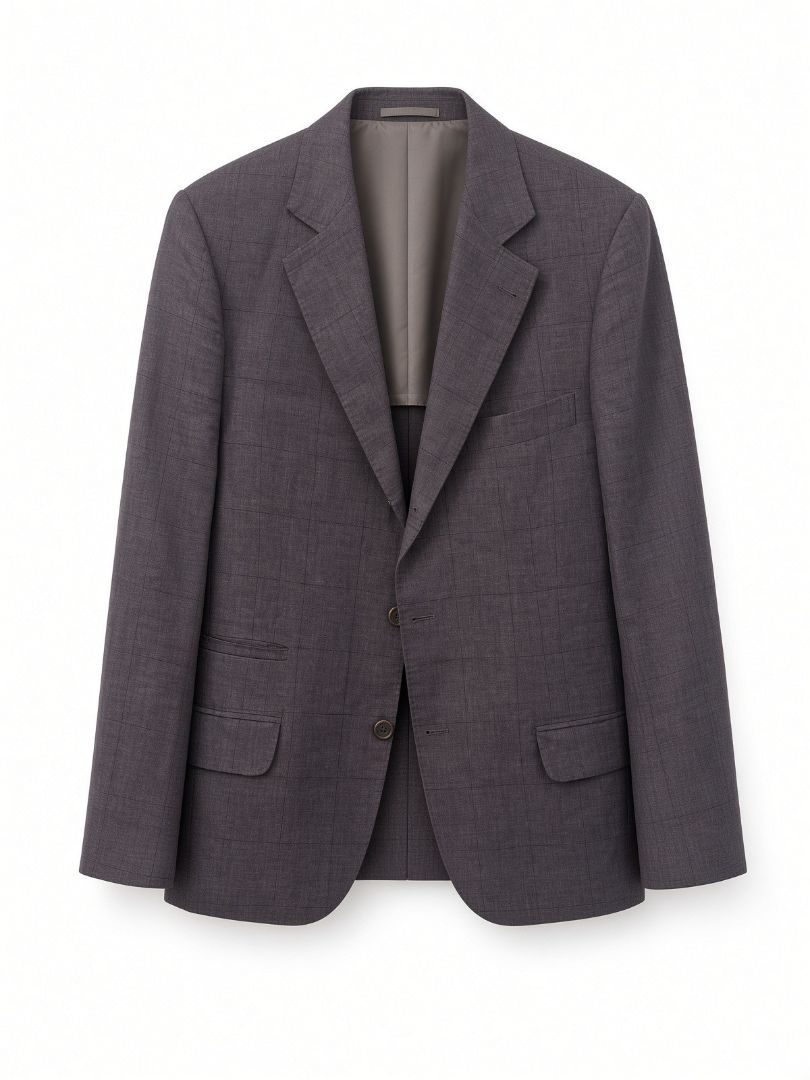 Brunello Cucinelli Wool/Linen/Silk Blend Blazer Jacket