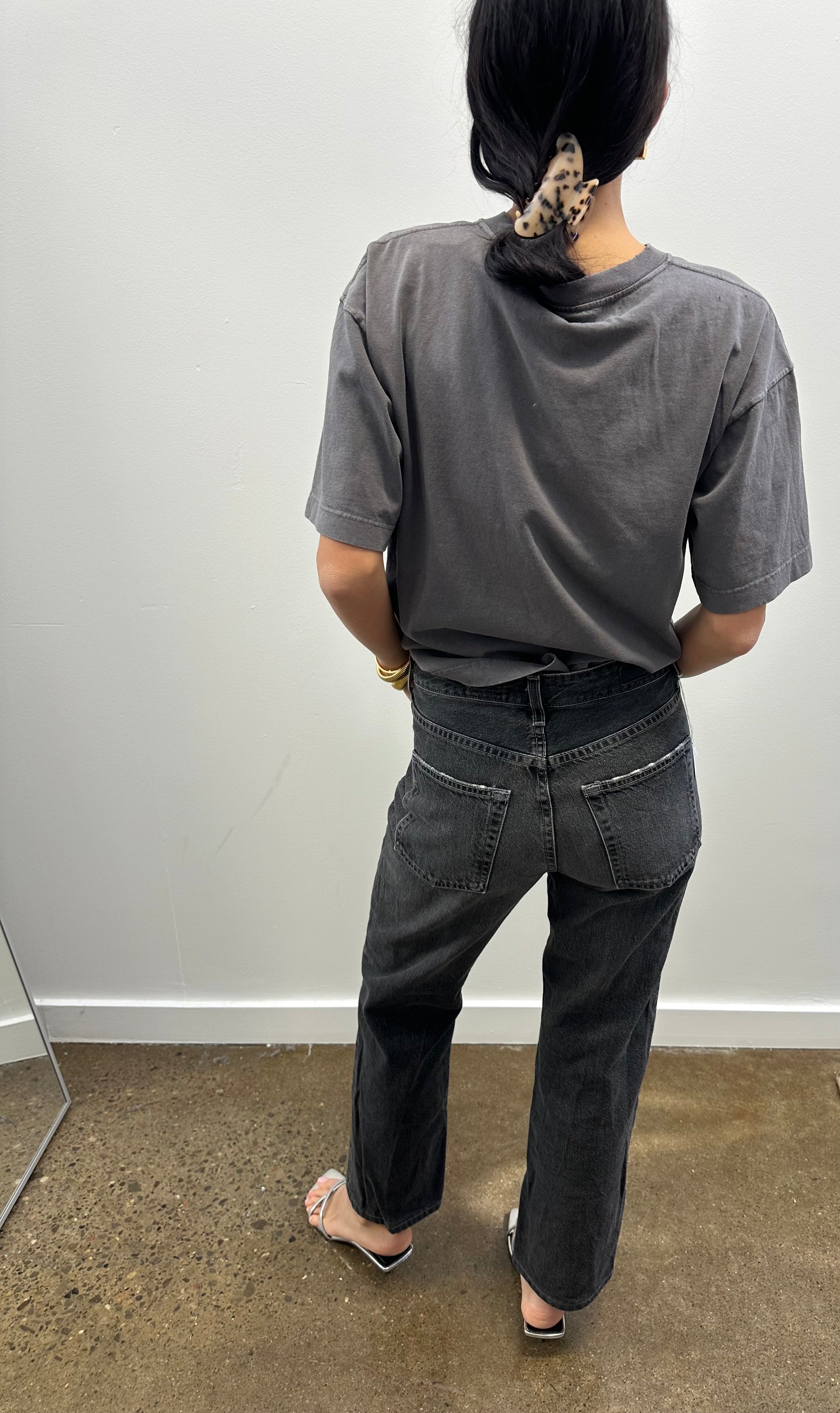 AG - ALEXXIS HIGH RISE VINTAGE STRAIGHT JEANS