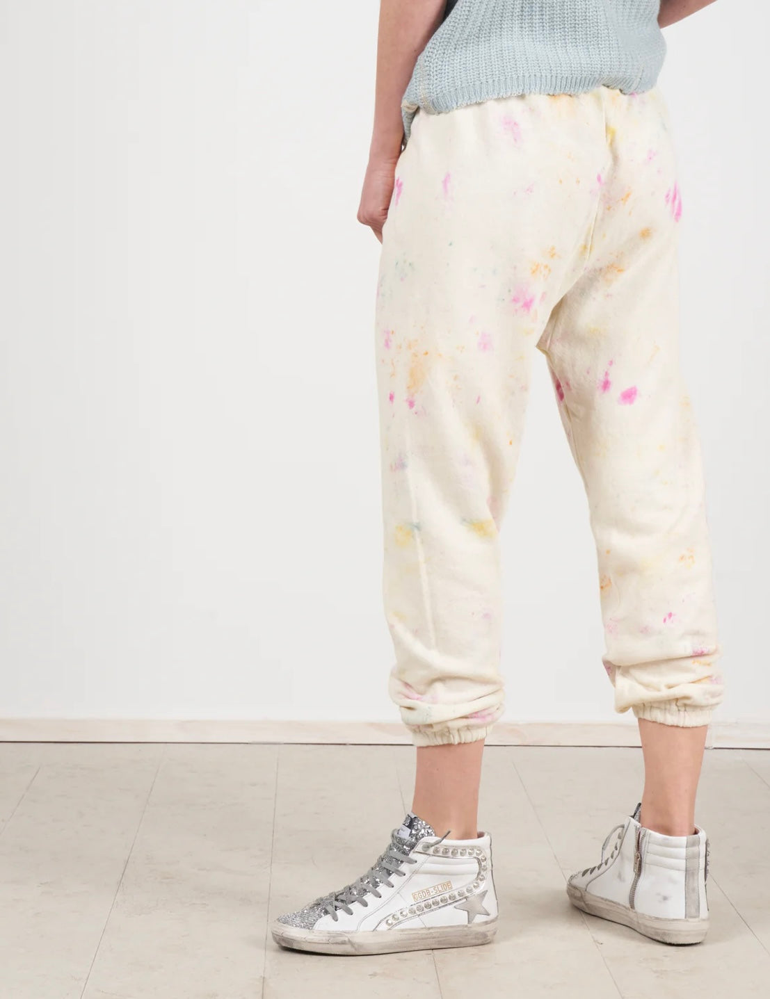 THE GREAT
the stadium sweatpant - confetti tie dye