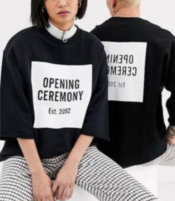 Opening Ceremony Logo Cut Off Sweatshirt Tshirt