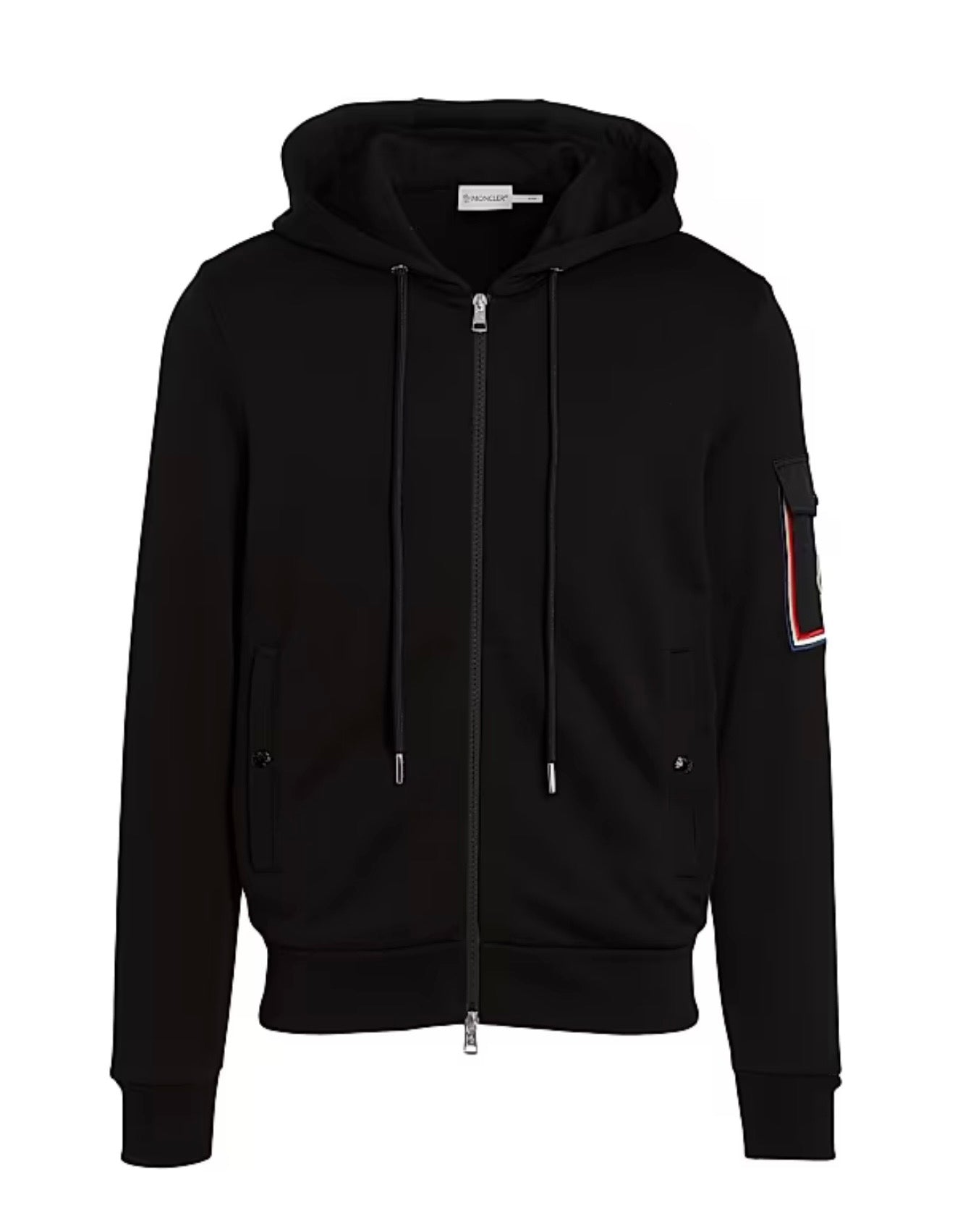 Moncler Mix Media Regular Fit Full Zip Hoodie