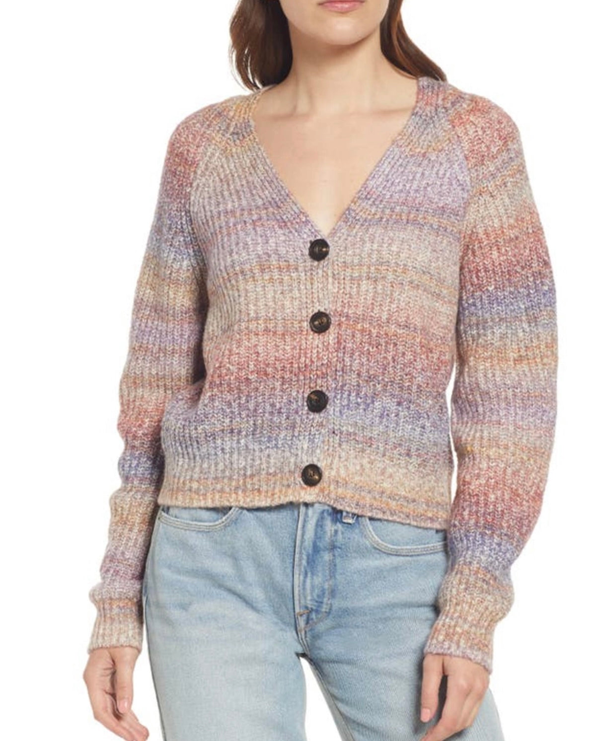 Rails - Josie Amethyst Dye Cardigan