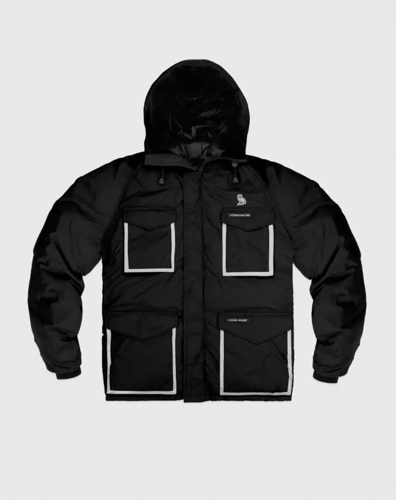 Canada Goose × Octobers Very Own - MENS Constable Parka in Black