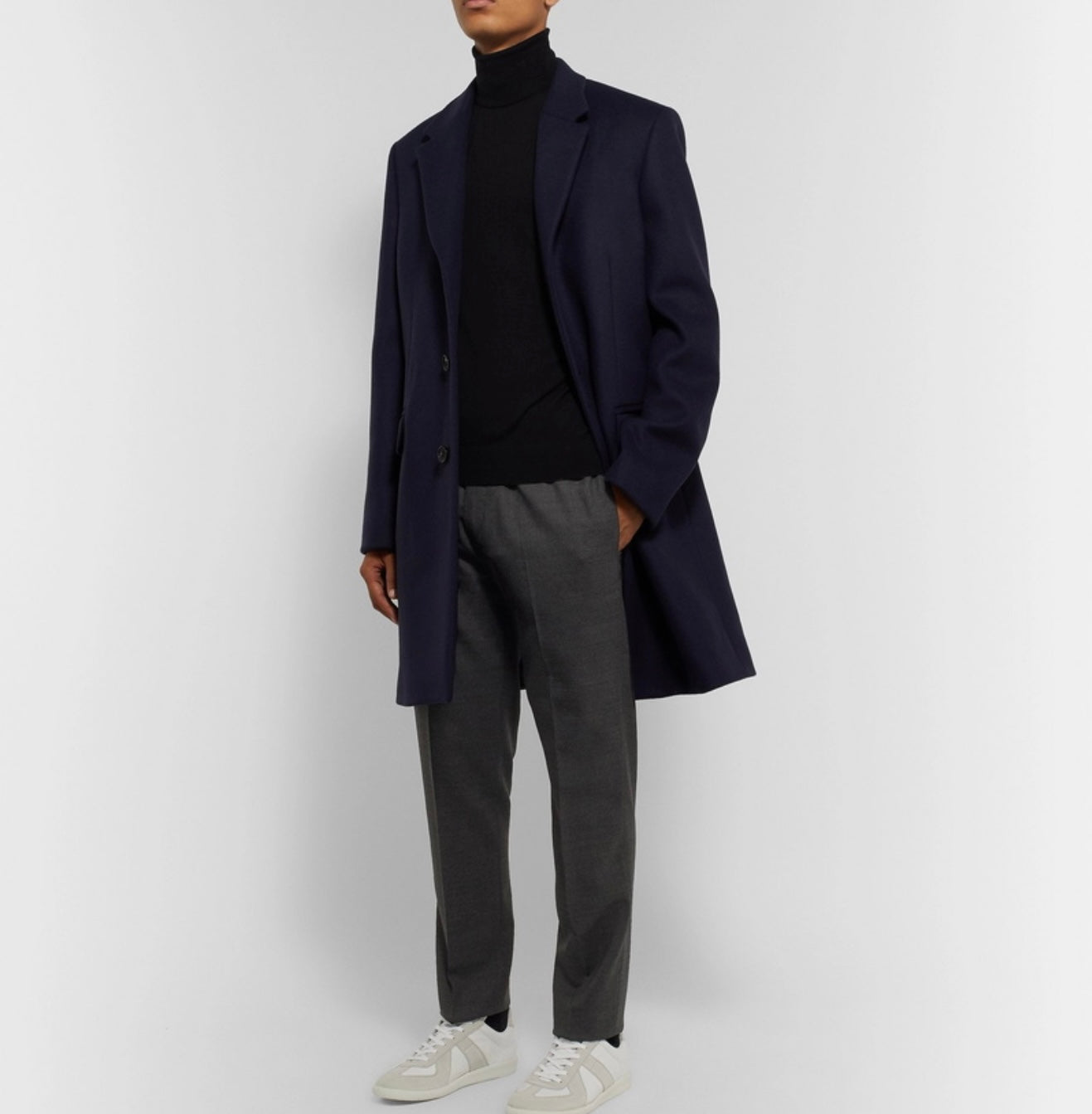 Acne Studios - Dark-Grey Ryder Wool Trousers - Gray