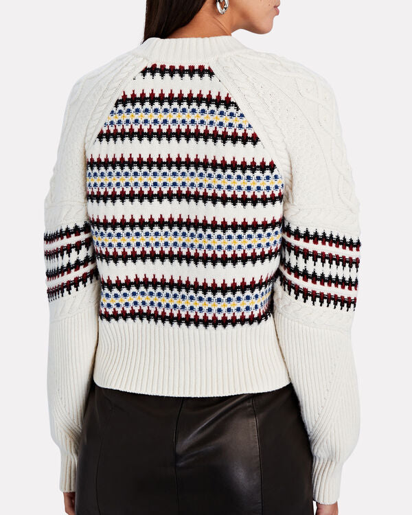 Veronica Beard Jimena Wool Sweater